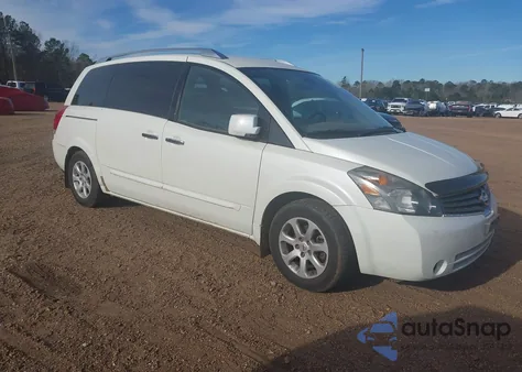 2008 Nissan Quest 3.5 S из США, поврежденный, VIN 5N1BV28U28N115402
